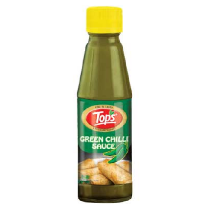 Tops Premium Green Chilli Sauce	